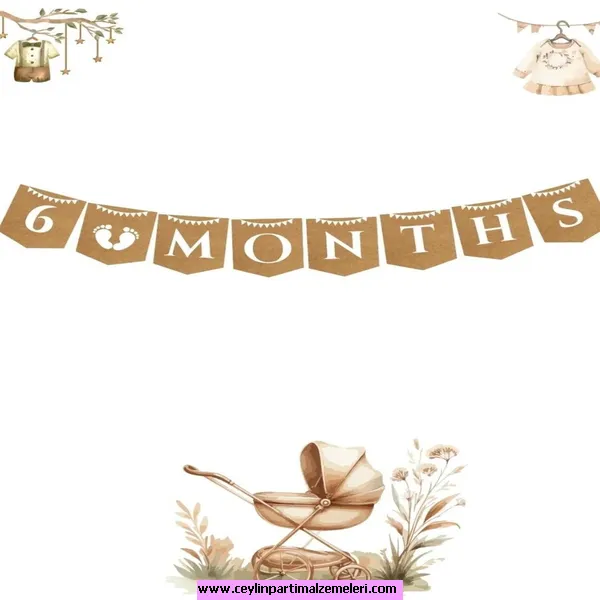 6 Months Craft Banner